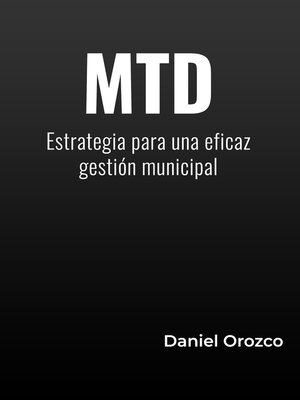 cover image of MTD